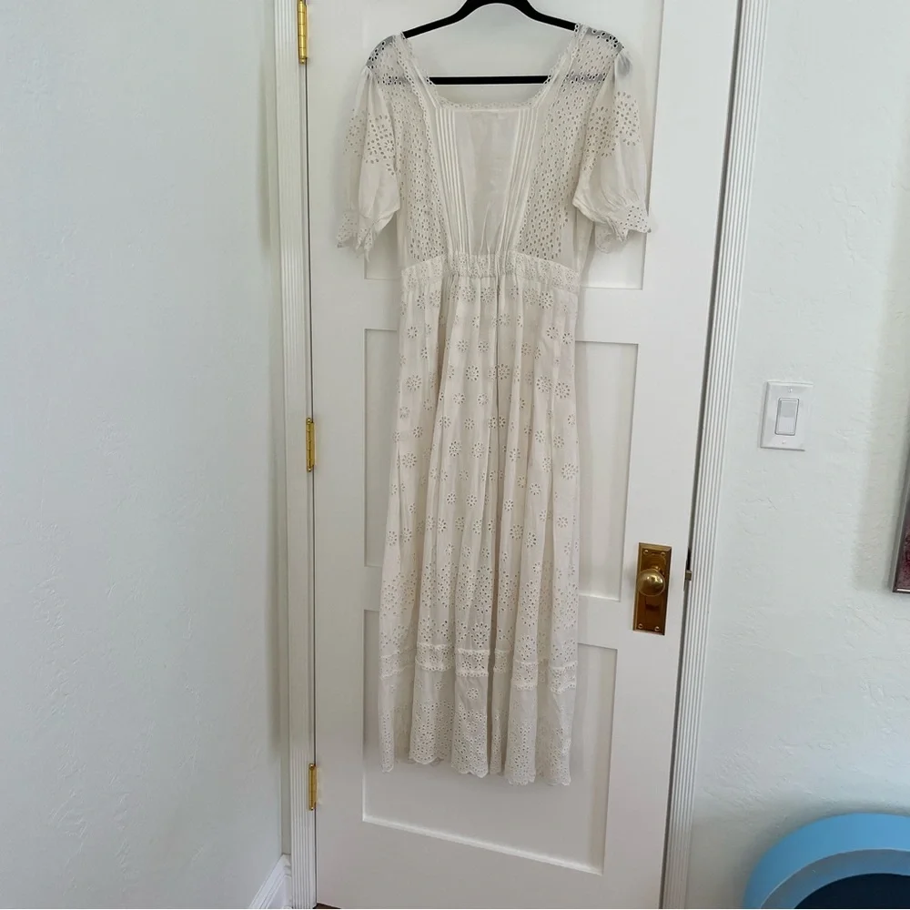 Loveshackfancy Ivory Eyelet Maxi Dress - Picture 5 of 9